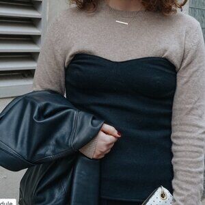 Club Monaco Wool Corset Bustier